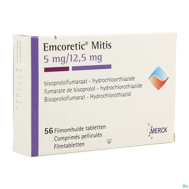 Emcoretic mitis 5/12,5 drag 56