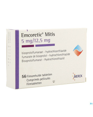 Emcoretic mitis 5/12,5 drag 56