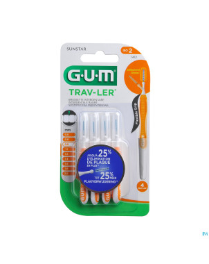 Gum proxabrush travel cyl. ufine    4    1412