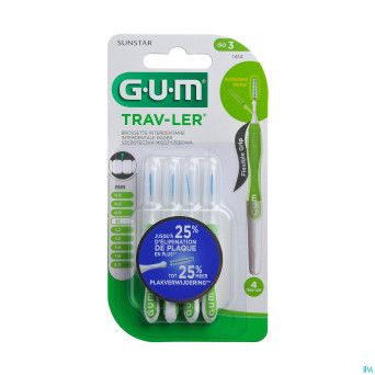 Gum proxabrush travel tap ufine    4    1414