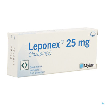 Leponex comp sec 30x 25mg