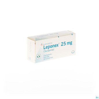 Leponex comp sec 30x 25mg