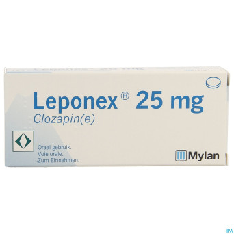 Leponex comp sec 30x 25mg