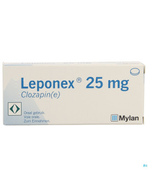 Leponex comp sec 30x 25mg