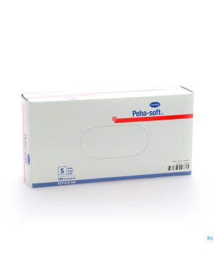 Peha soft gants latex n/st +pdr    s 100 9421509