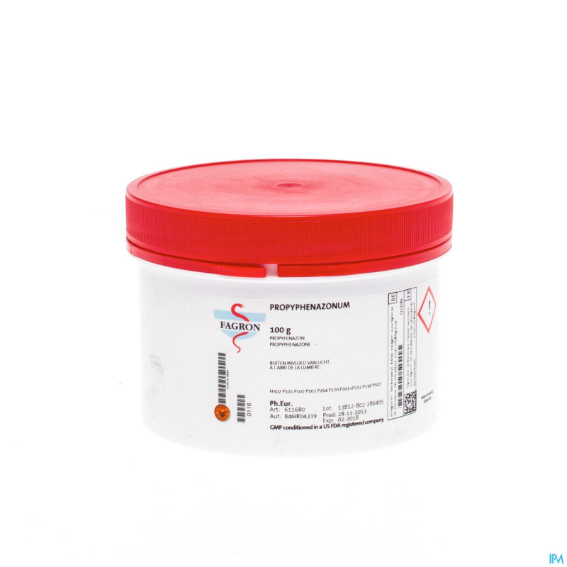 Propyphenazone    100g fag