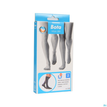 Bota relax 280 bas jarret marron n2