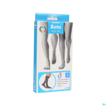 Bota relax 280 bas jarret marron n3