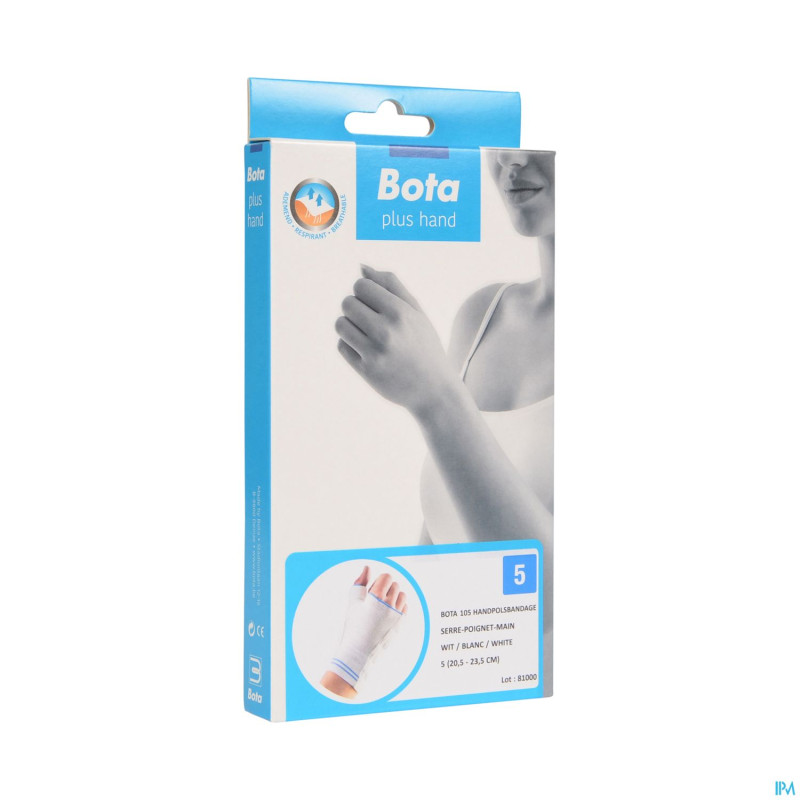Bota serre-poignet-main+pouce 105 white n5