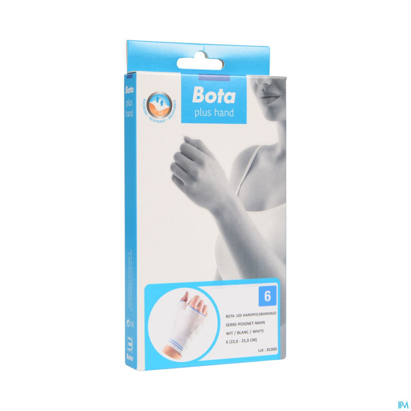 Bota serre-poignet-main+pouce 105 white n6