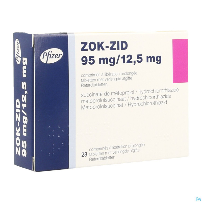 Zok zid comp 28x95mg/12,5mg