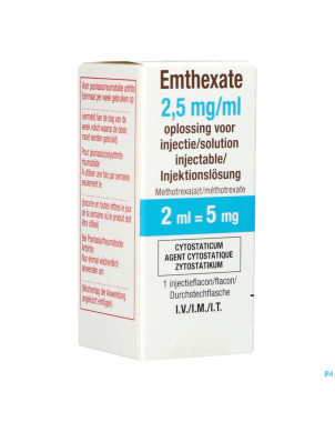 Emthexate vial 1x 5mg/2ml