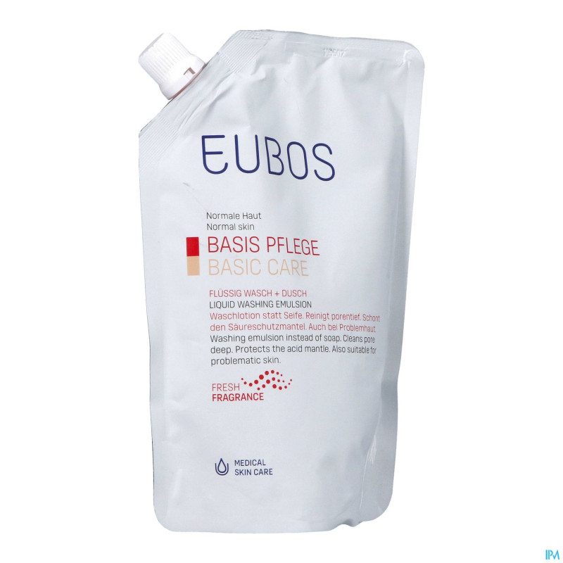 Eubos savon liquide rose refill    400ml