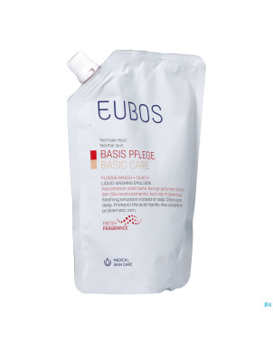 Eubos savon liquide rose refill    400ml