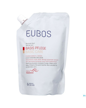Eubos savon liquide rose refill    400ml