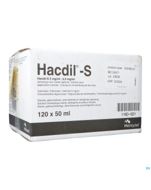 Hacdil-s sol 120x50ml ud bottelpack