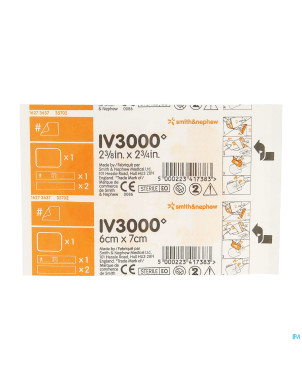 Opsite iv3000 main  6x 7cm    4007