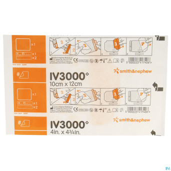 Opsite iv3000 main 10x12cm    4008