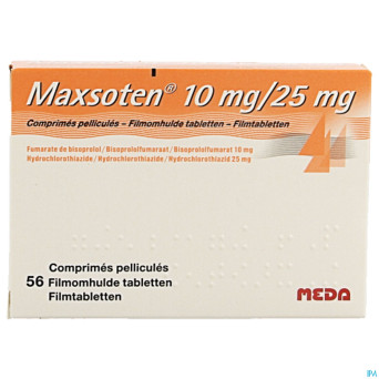 Maxsoten comp 56x10mg/25mg