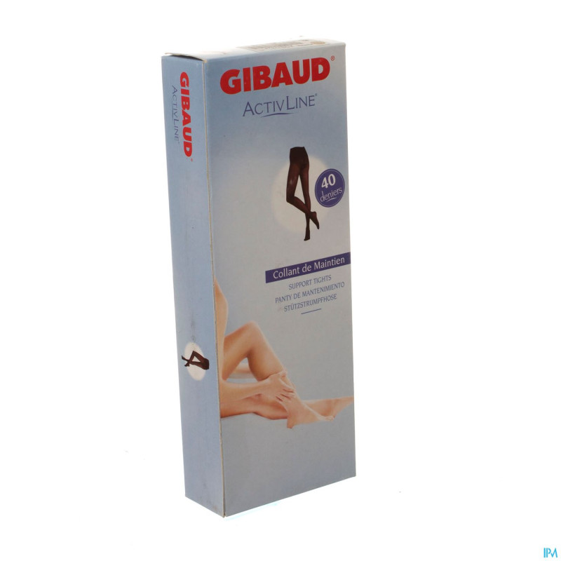 Gibaud activline panty a/fatigue 40d noiset t3 845