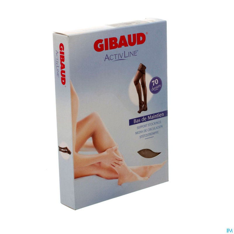 Gibaud activline bas a/fat.70d a/glis miel  t3 832