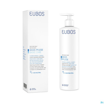 Eubos savon liquide bleu n/parf    400ml