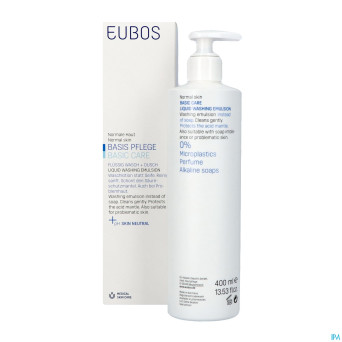 Eubos savon liquide bleu n/parf    400ml
