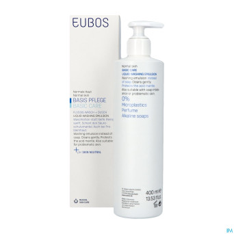 Eubos savon liquide bleu n/parf    400ml
