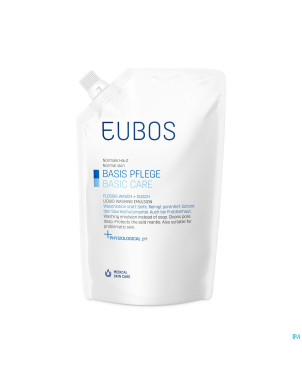 Eubos savon liquid bleu n/parf refill    400ml
