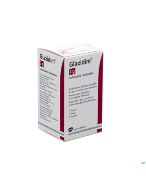 Glazidim 2000mg iv bolus fl 1