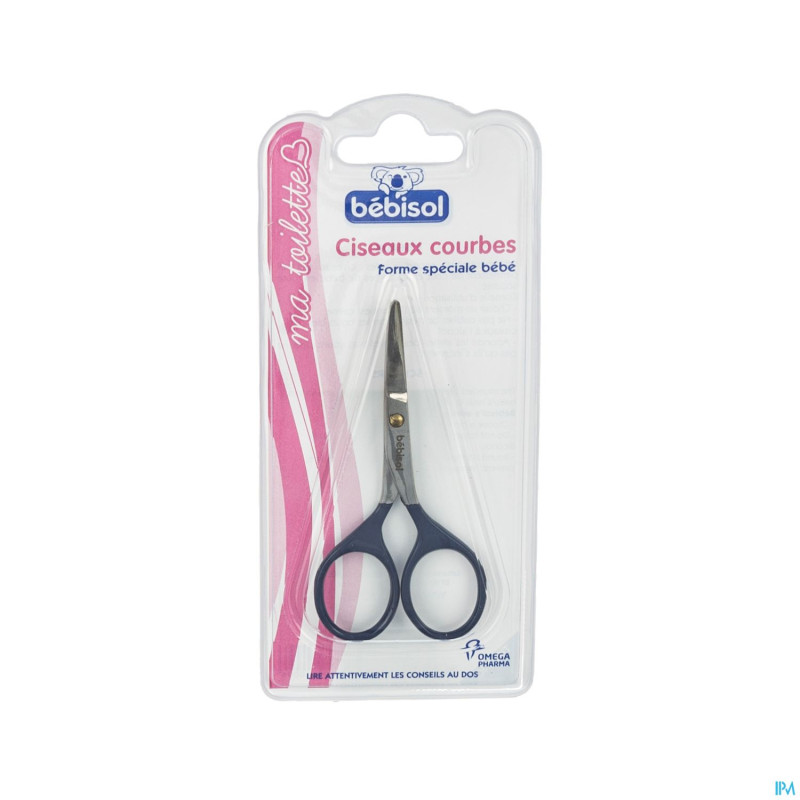 Bebisol ciseaux ongles bebe courbes