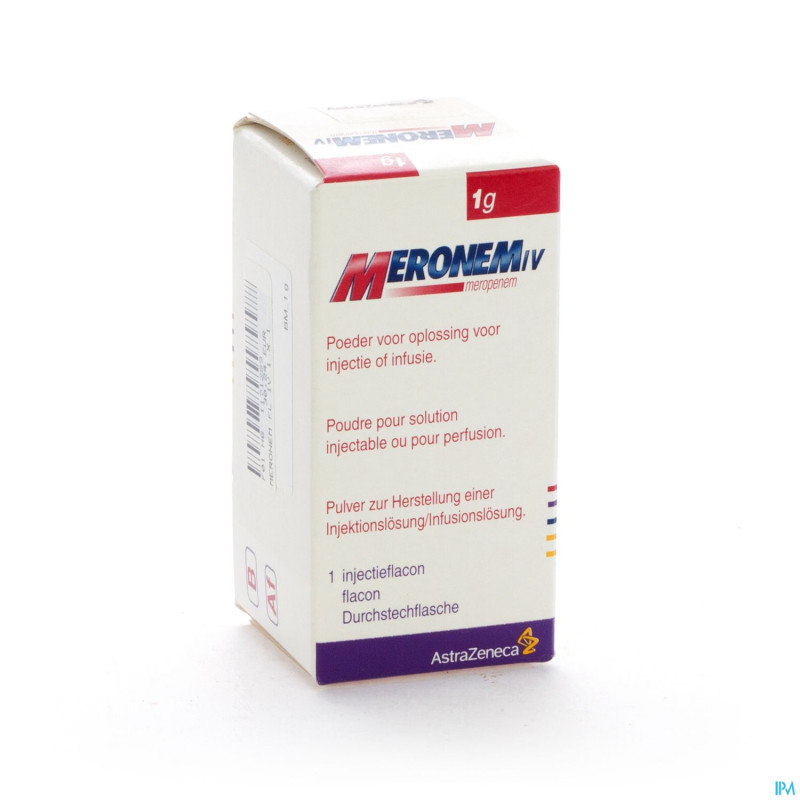 Meronem fl iv 1 x 1 g