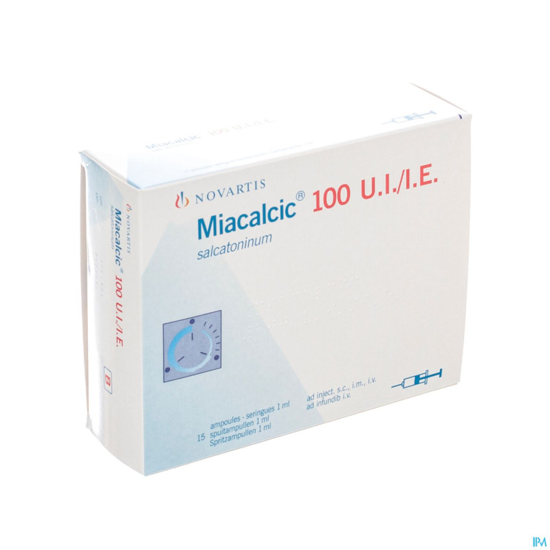 Miacalcic 100 amp ser 15 100iu/1ml