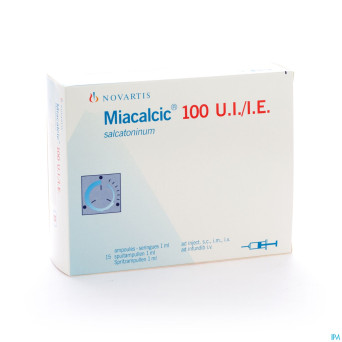 Miacalcic 100 amp ser 15 100iu/1ml