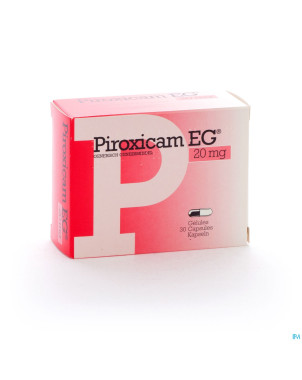 Piroxicam eg gelules 30x20mg