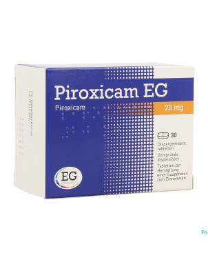 Piroxicam eg    comp dis 30x20mg