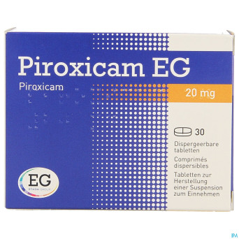 Piroxicam eg    comp dis 30x20mg