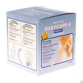 Babycare-g coussinets allaitement 24