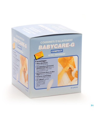 Babycare-g coussinets allaitement 24