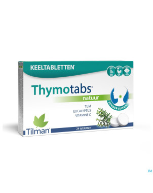 Thymo tabs nature   past a sucer 24