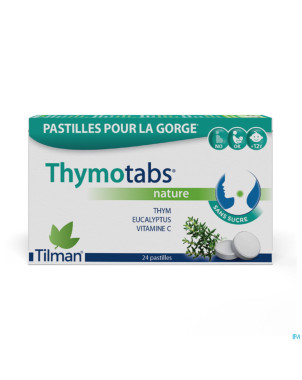 Thymo tabs nature   past a sucer 24