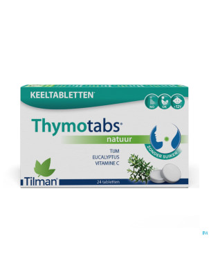 Thymo tabs nature   past a sucer 24