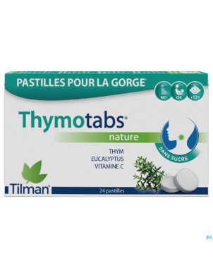 Thymo tabs nature   past a sucer 24