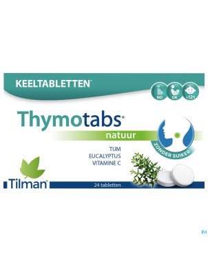 Thymo tabs nature   past a sucer 24