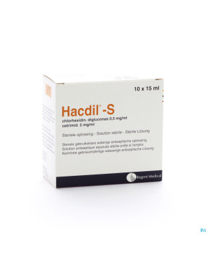 Hacdil-s 10x 15ml ud bottelpack