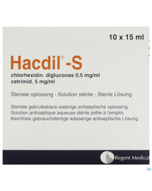 Hacdil-s 10x 15ml ud bottelpack