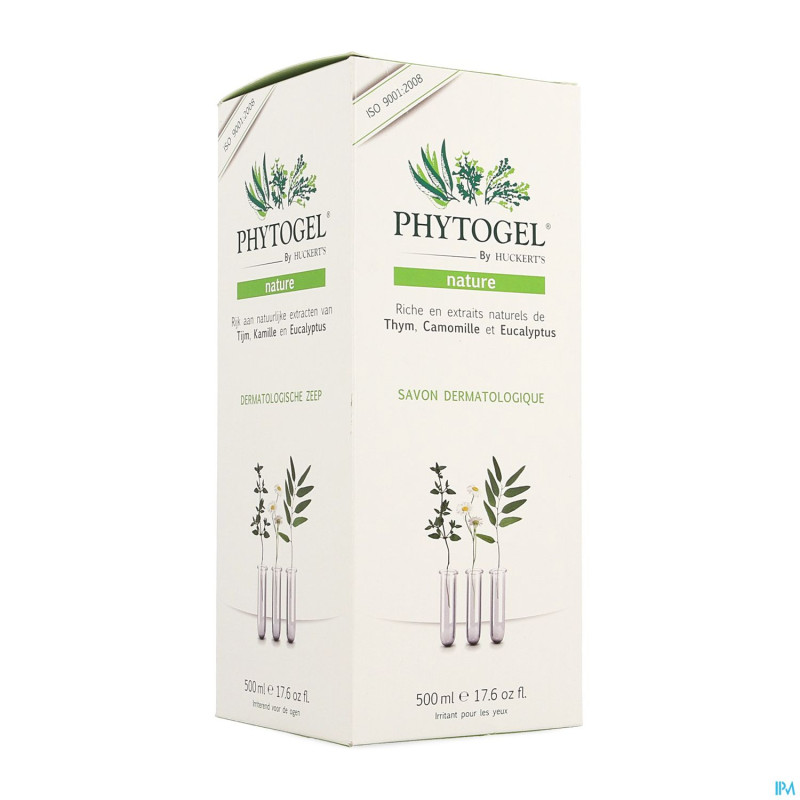 Phytogel medical soin de la peau 500ml + pompe