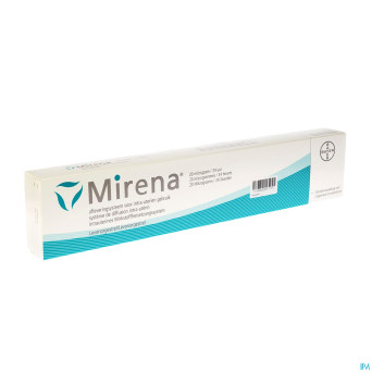 Mirena 20mcg/24h syst.diff.intra uterin 1