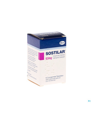 Sostilar comp 8x0,5mg