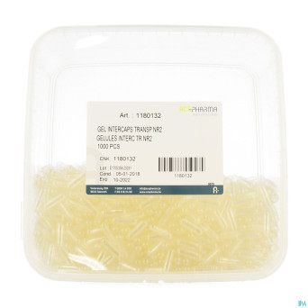 Intercaps transp gel 1000    2